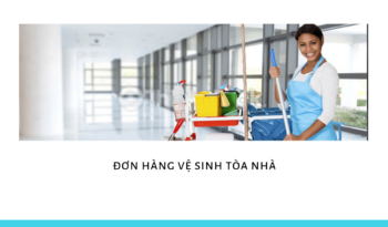 Chọn Đơn vệ sinh tòa nhà khi tham gia XKLĐ Nhật Bản