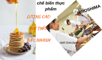 Chế Biến Thực Phẩm 10 Nam- 10 Nữ  Hiroshima