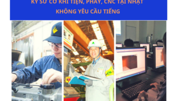 Kỹ sư Tiện, phay, CNC không yêu cầu tiếng