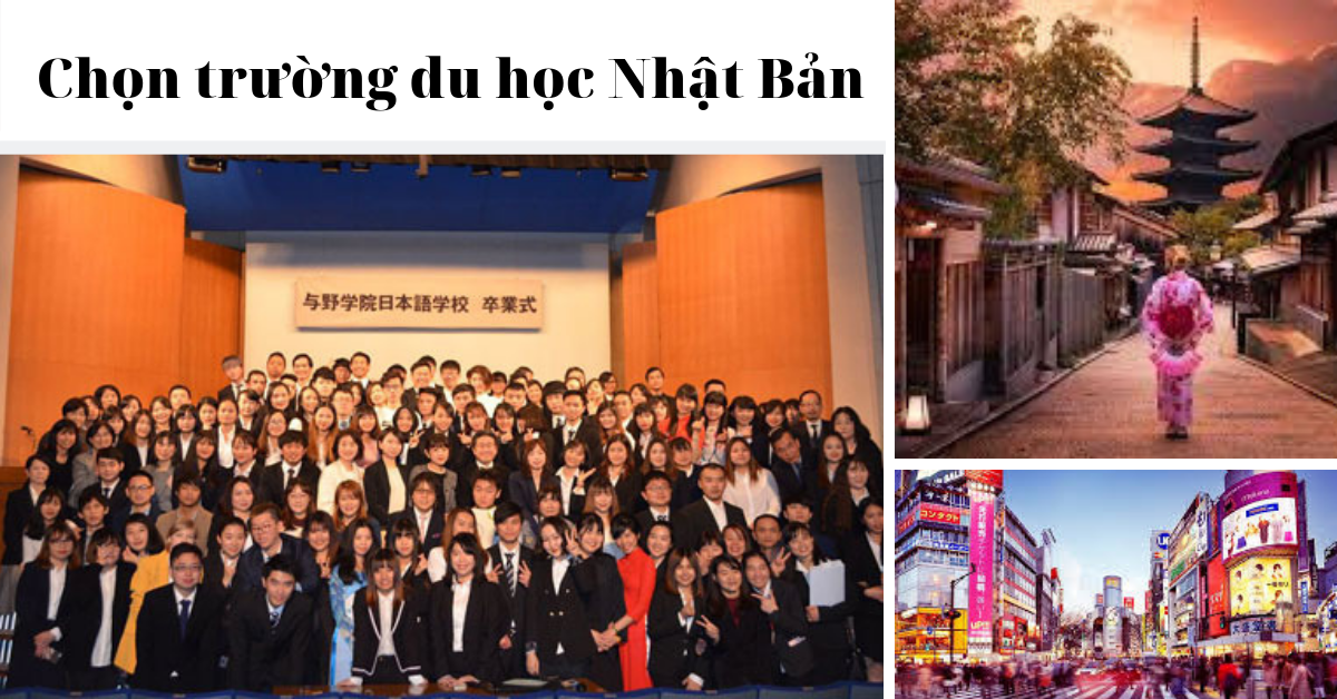 Chọn Trường Du Học Nhật Bản