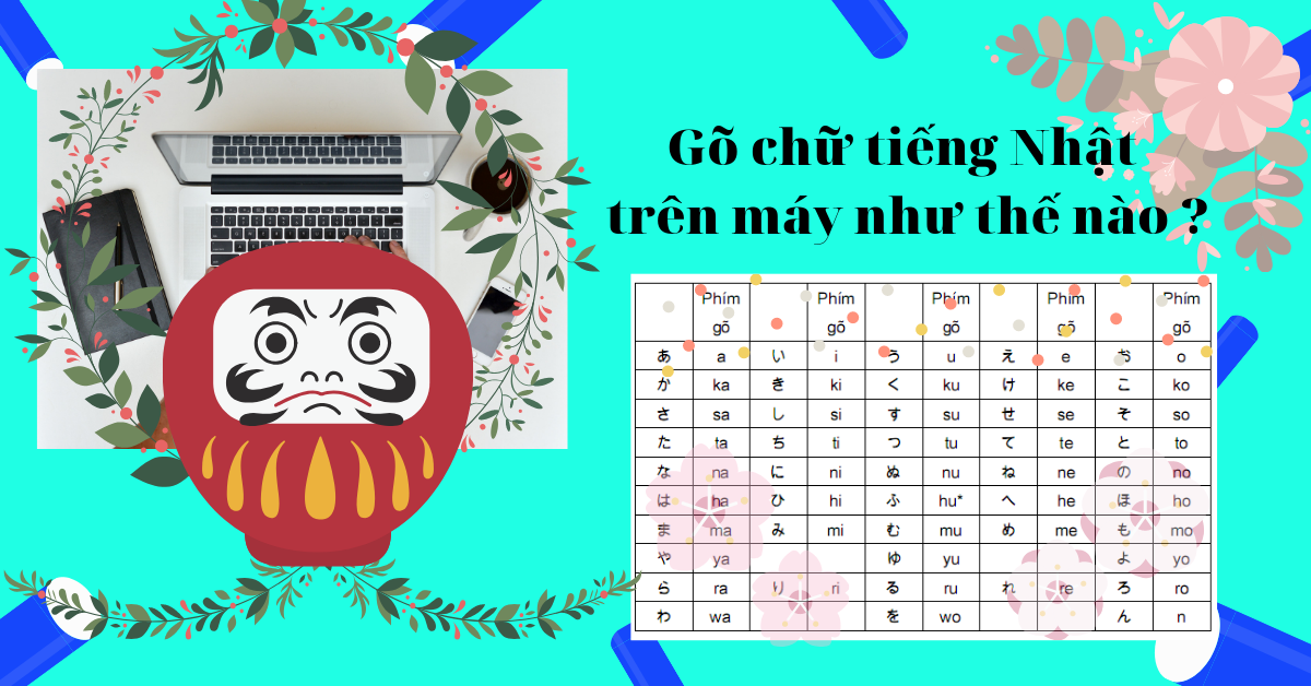 Gõ Chữ Tiếng Nhật Trên Máy Như Thế Nào