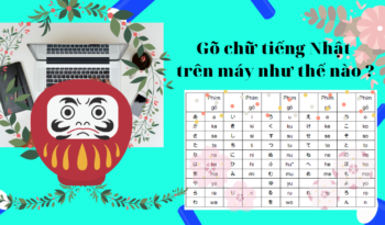 Cách cài bàn phím tiếng Nhật và gõ chữ.